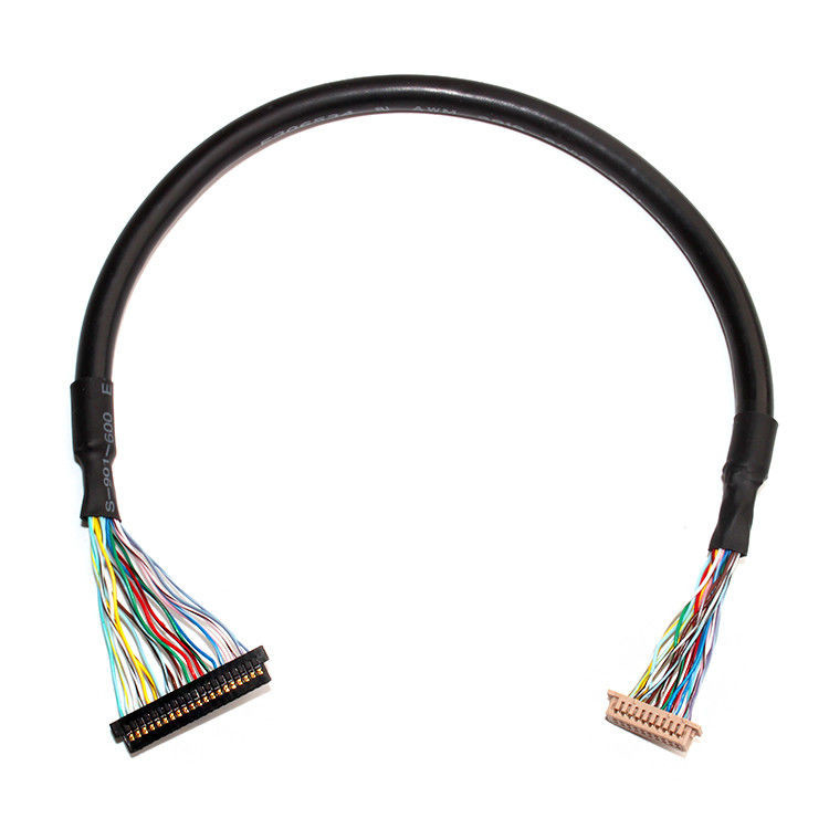 The LVDS Cable Assembly With A 1.0mm Pitch And 32AWG, Using The  DF13-20DS-1.25C LCD Connector
