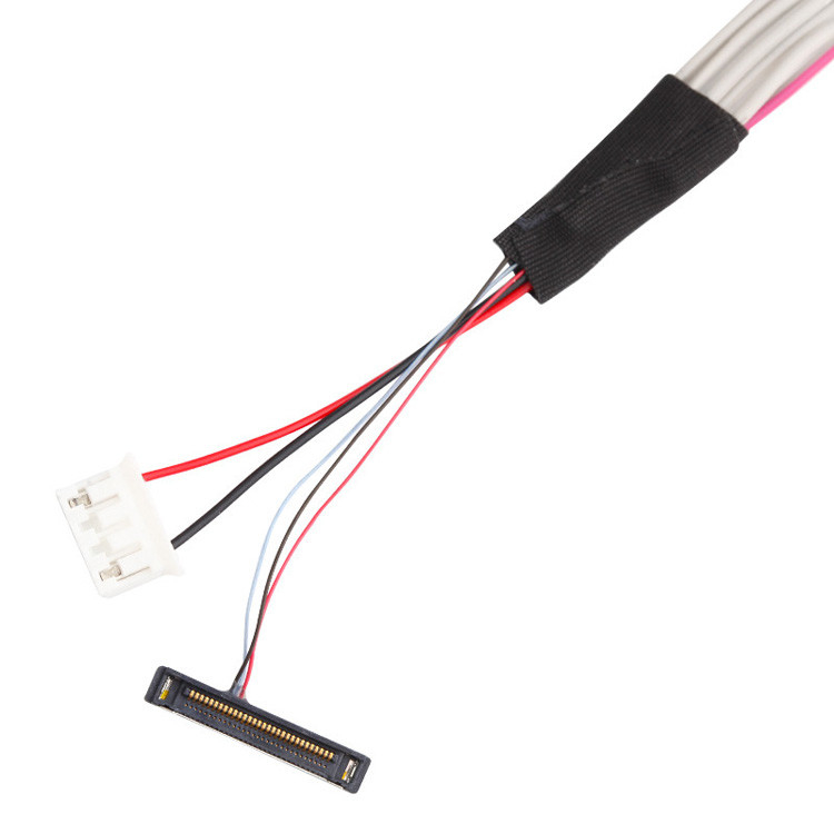 The LVDS Cable Assembly With A 1.0mm Pitch And 32AWG, Using The  DF13-20DS-1.25C LCD Connector