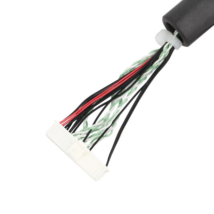 The LVDS Harness Assembly Extends From JAE FI-X30HL To Molex 501189-4010-40P