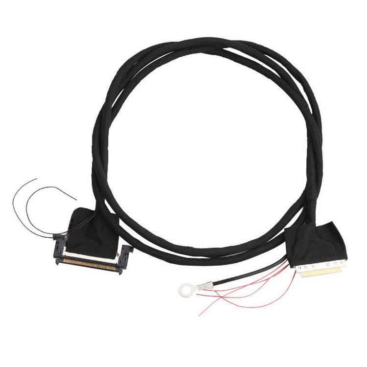 32AWG LVDS Cable Assembly 40 Pin 88441-40 To 50 Pin JAE F1-RE51HL