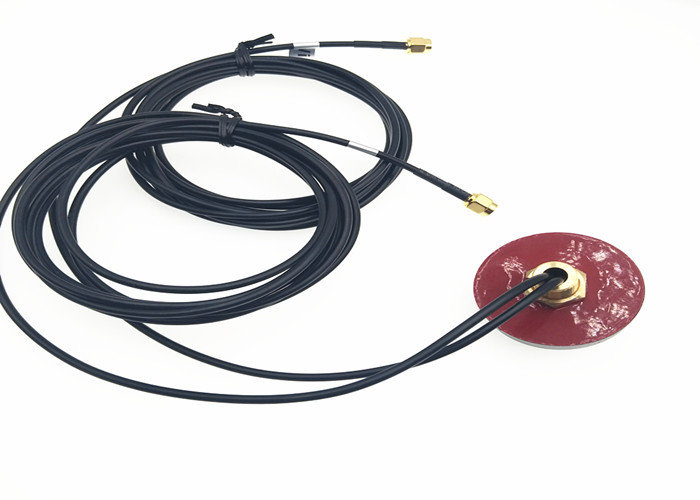 SR047 Semi Rigid RF Coaxial Connectors VITA 67 SMPM Straight Plug To SMA Male Straight Plug