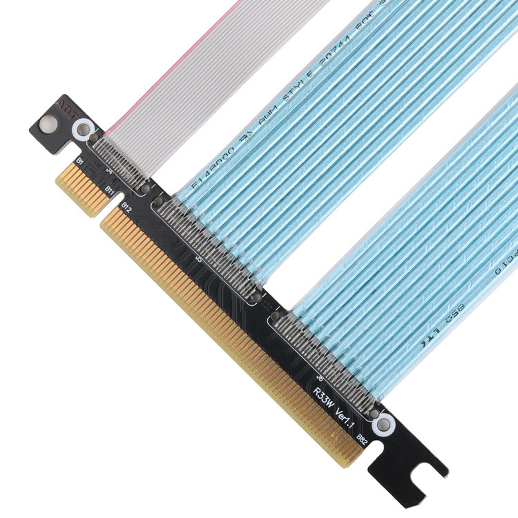 PCB Extremely Fine Coaxial Cable PCIE Graphics Computer Graphics Card Extension Adaptor Cable
