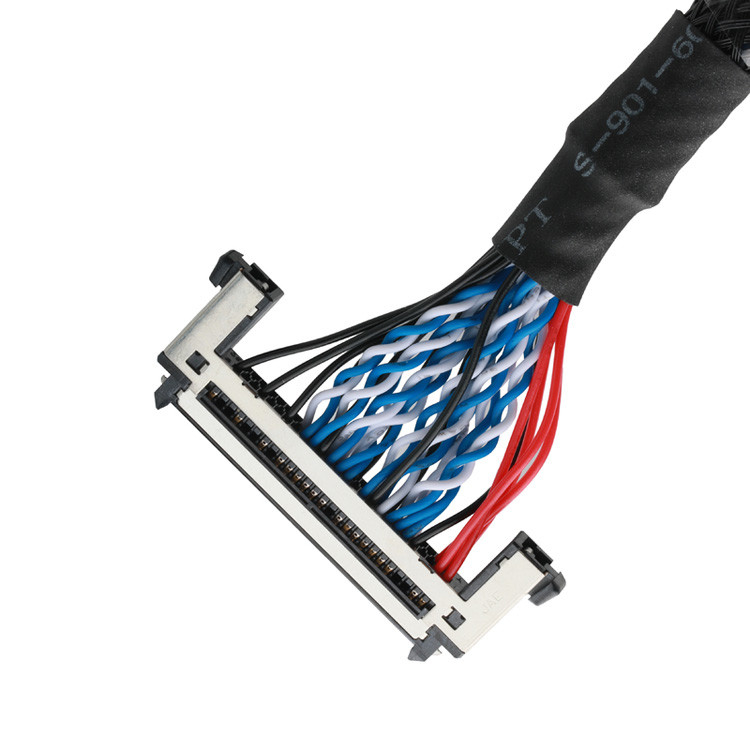 OEM/ODM Customized Length Wire Cable UL1061 30AWG From JAE FI-RE51HL-51Pin To  DF13-40DS