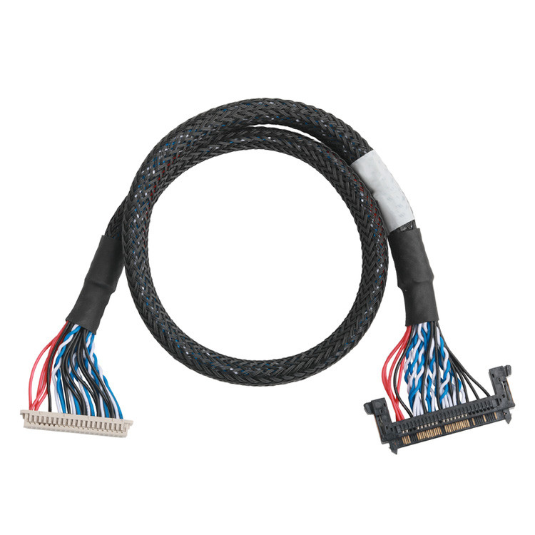 OEM/ODM Customized Length Wire Cable UL1061 30AWG From JAE FI-RE51HL-51Pin To  DF13-40DS