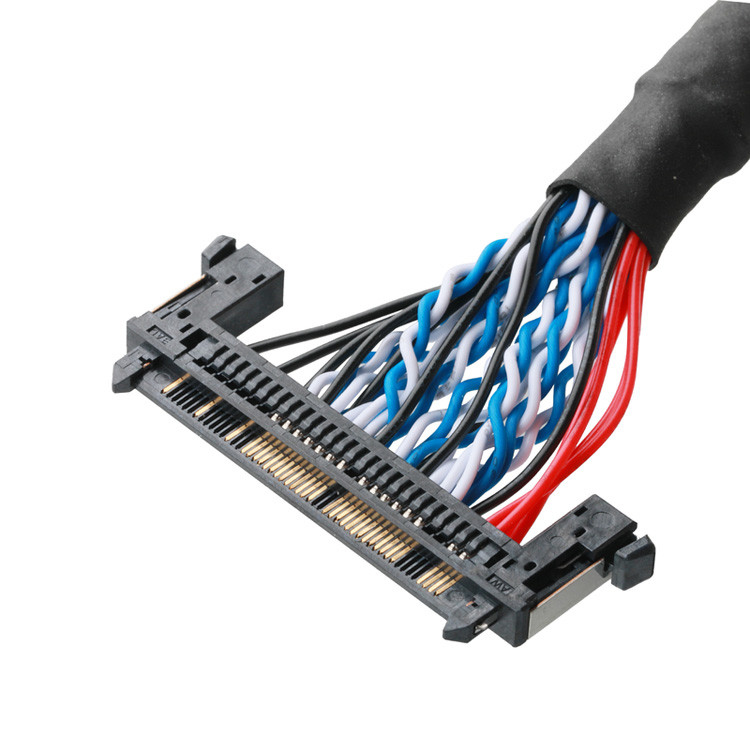 OEM/ODM Customized Length Wire Cable UL1061 30AWG From JAE FI-RE51HL-51Pin To  DF13-40DS