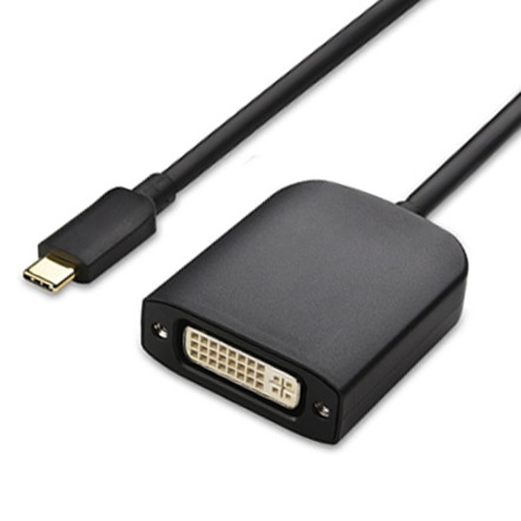 Usb Type C Male To Dvi I Female Adapter For Lcd Camera Projection