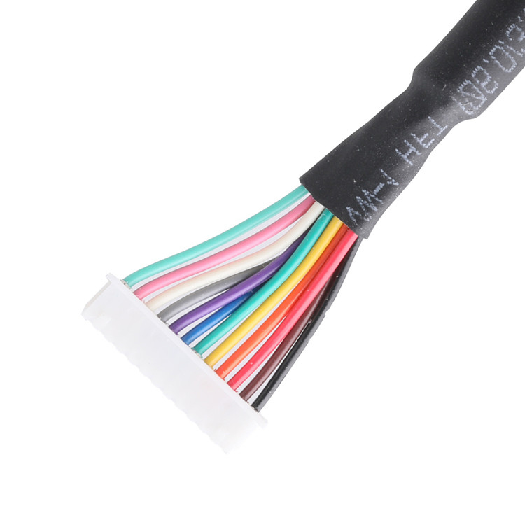 MX1.25-12P Lvds Cable Assembly HSGWP/N 1025-H-12P-N-HF UL20276 28AWG*12C OD 5.5mm