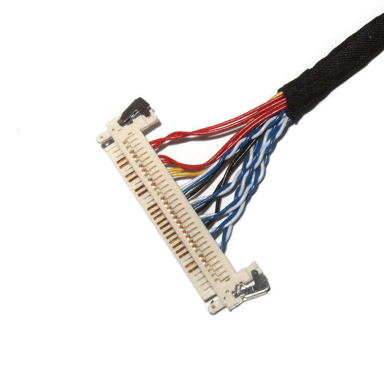 Customize Length 2.0mm Pitch Lvds Cable Assembly 30 Pin IPEX DF11-24DS-2C To FI-X3OHL OEM/ODM