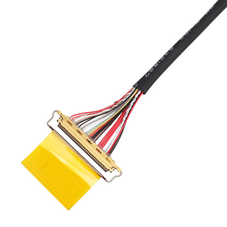 JST PHR-4 Connector To IPEX 20453-240T-03 To 20380-R30T-06 LVDS Harness Cable Assembly