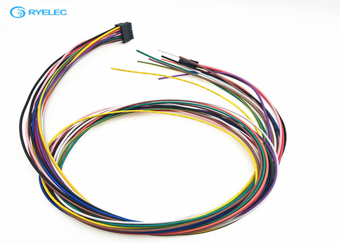 Micro Fit Plug Custom Wire Harness For Medical System / Monitoring Molex Connector