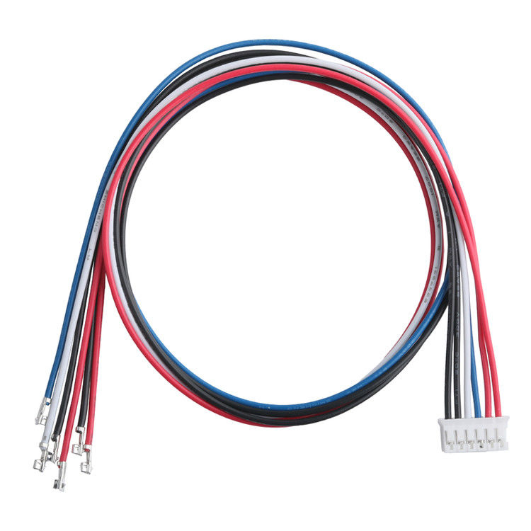 10pcs JST PHR-6 UL Silicone Stranded Copper Cables (24AWG, 0.3m Each) - Ghentaudio