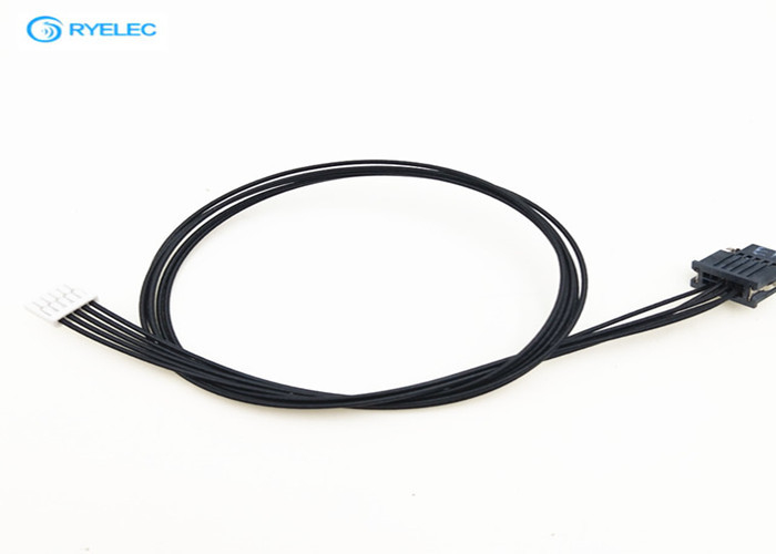 10pin Samtec SFSD-05-28-H-10.00-SR to jst GH 1.25mm pitch 5pin 250mm wire harness