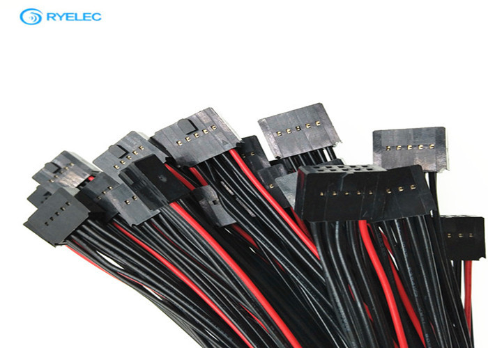 30V IDC Crimping Custom Wire Harness Molex Dupont Available 10-16 Pin Connector Pole