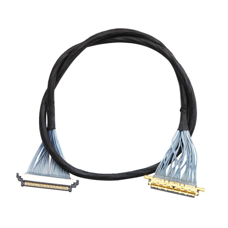 Kel Ssl20-30s To I 20454-030 Lvds Edp Cable Assembly 0.5mm Pitch 46 AWG