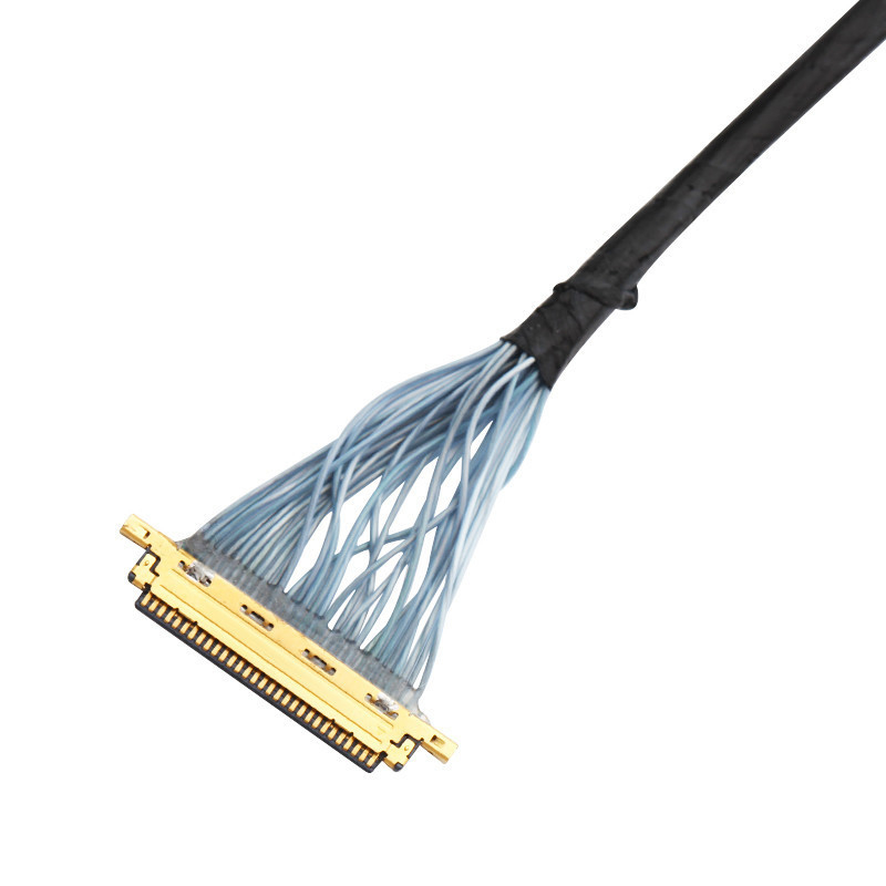 Kel Ssl20-30s To I 20454-030 Lvds Edp Cable Assembly 0.5mm Pitch 46 AWG