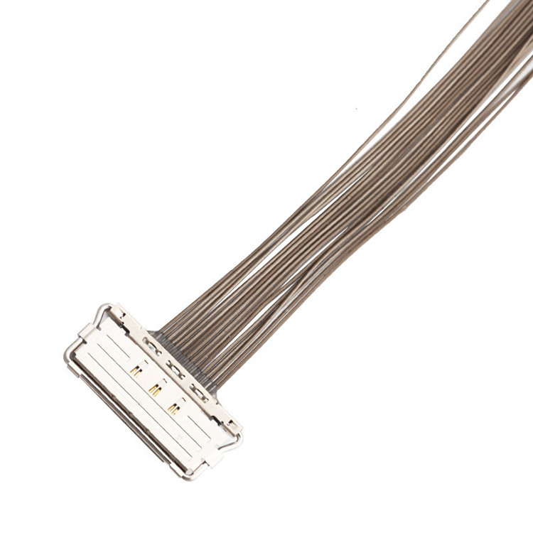 0.4mm Pitch LVDS EDP Cable 20679-20p Micro Coaxial lvds display connector