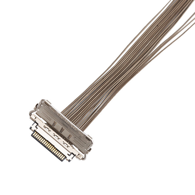 0.4mm Pitch LVDS EDP Cable 20679-20p Micro Coaxial lvds display connector
