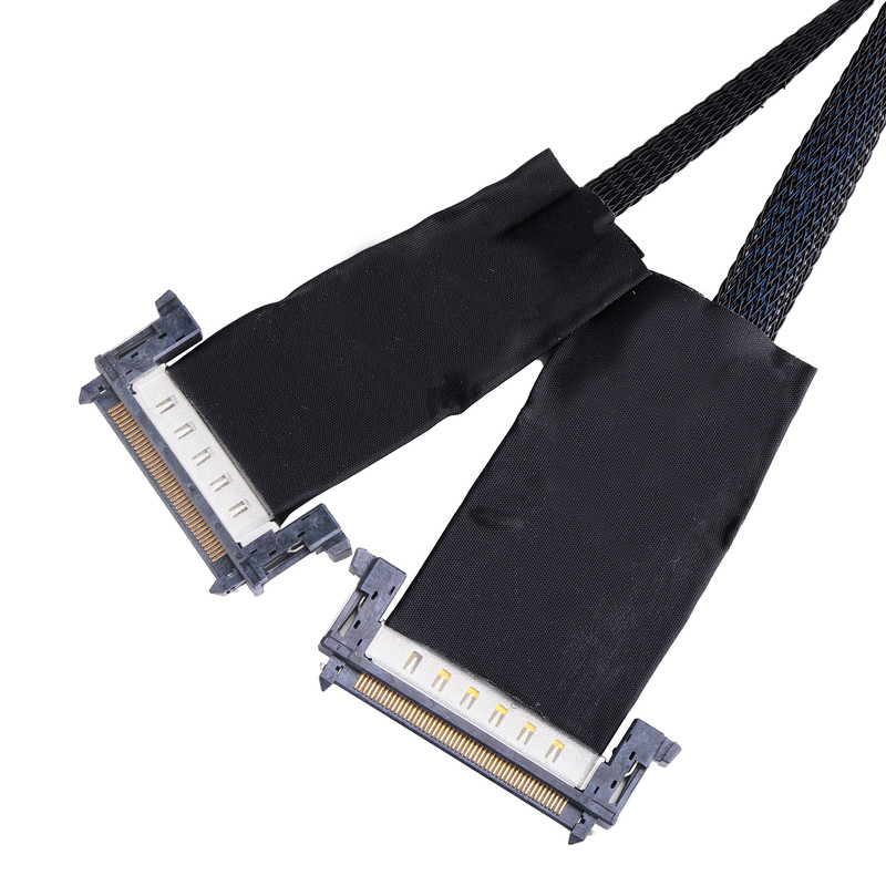 JAE Series Coaxial LVDS EDP Cable AWG40 Connector OD 0.35mm With ROHS