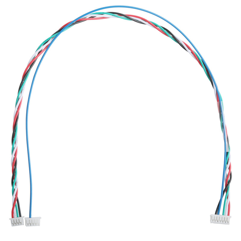 MOLEX CONNECTOR 51021-0400 4P and 51021-0500 5P to 51021-0700 RM 1.25mm pitch 7Pin AWG 26-28 Cable OEM/ODM