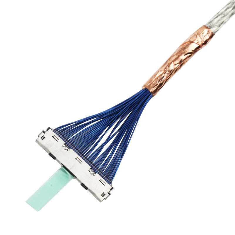 LVDS LCD Display Edp Cable Assembly  DF80-40P-0.5SD lvds display connector