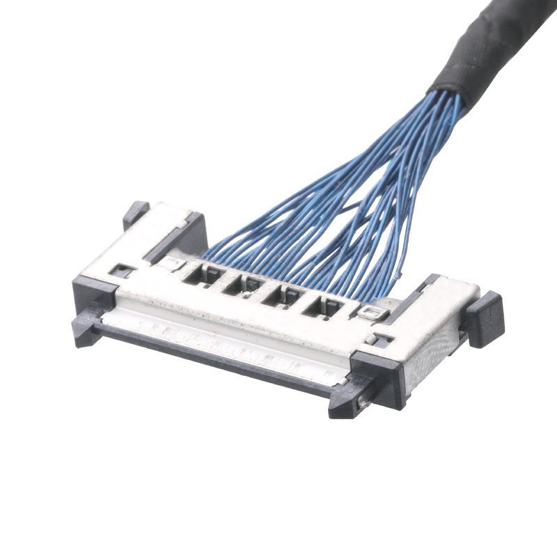 JAE FI-RE31CL To FI RE31CL LCD Lvds Cable customized cable assembly 0.3mm pitch molex wire harness