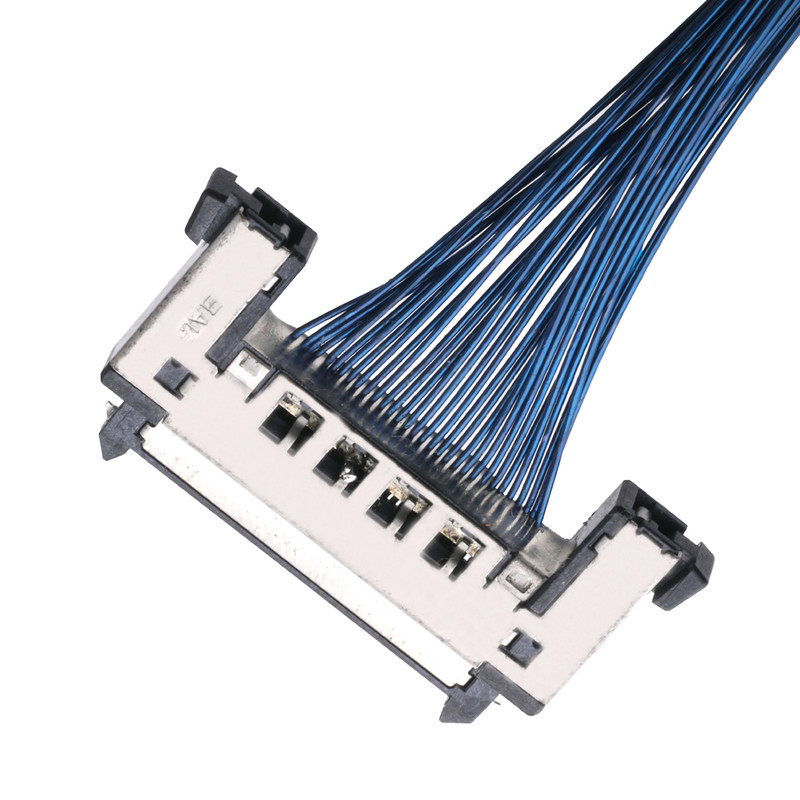 JAE FI-RE31CL To FI RE31CL LCD Lvds Cable customized cable assembly 0.3mm pitch molex wire harness