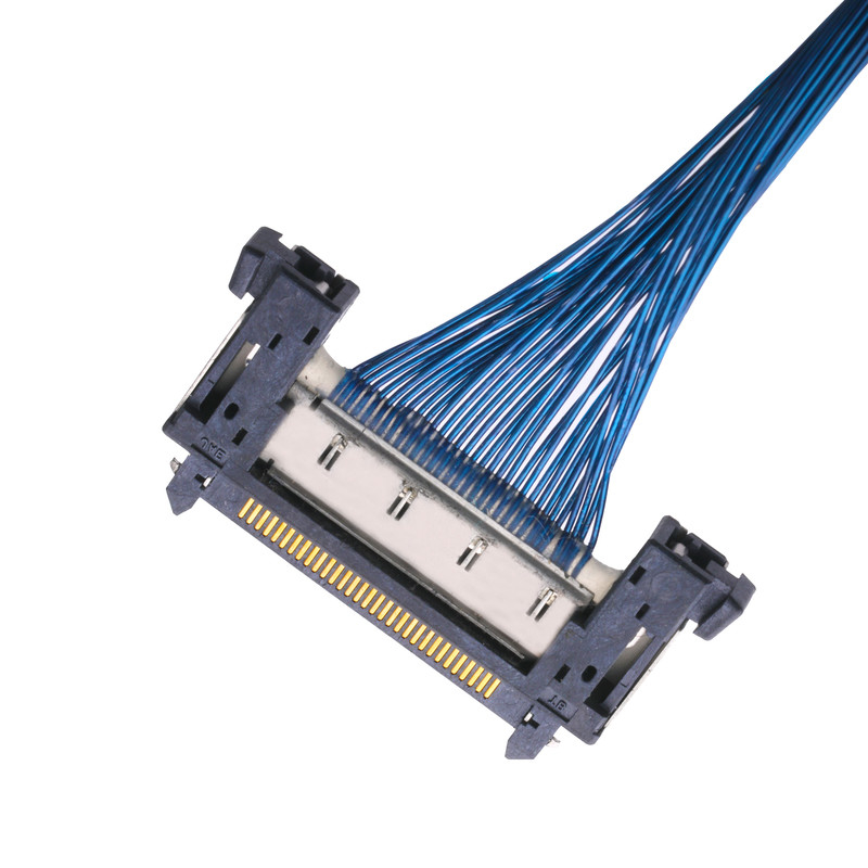 JAE FI-RE31CL To FI RE31CL LCD Lvds Cable customized cable assembly 0.3mm pitch molex wire harness