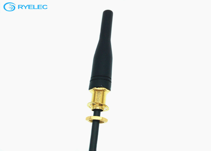 Rubber Screw Mount 433mhz Module Antenna With SMB Female Connector 868MHZ
