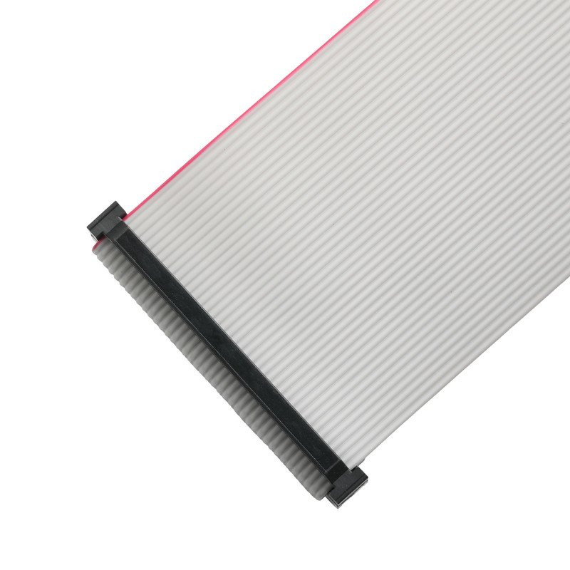 IDC FC-2*20P 40Pin 2.54mm Pitch Black PBT+G/F UL2651 28AWG IDC Flat Ribbon Cable 1.27mm Pitch OEM/ODM