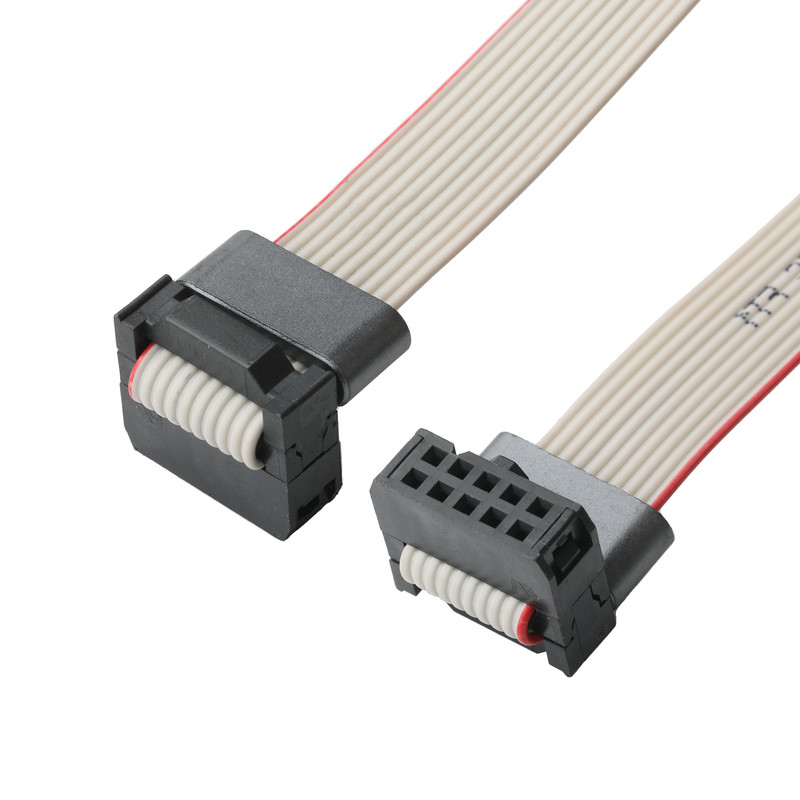 IDC FC-10Pin 2.54mm Pitch UL2651 28AWG*10P Idc Flat Ribbon Cable 1.27mm Pitch 10 Pin For Electronic OEM/ODM