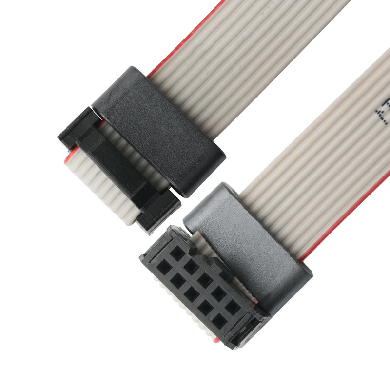 IDC FC-10Pin 2.54mm Pitch UL2651 28AWG*10P Idc Flat Ribbon Cable 1.27mm Pitch 10 Pin For Electronic OEM/ODM
