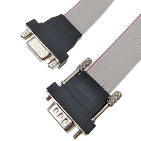 VGA HDB15 Male To Female Ribbon Cable 15pin Connector lvds display connector