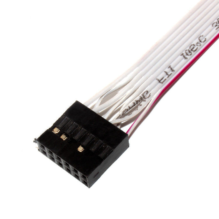 IDC 12 PIN Flat Flexible Ribbon Cable DF19 TO JST RF for PCBA power cable