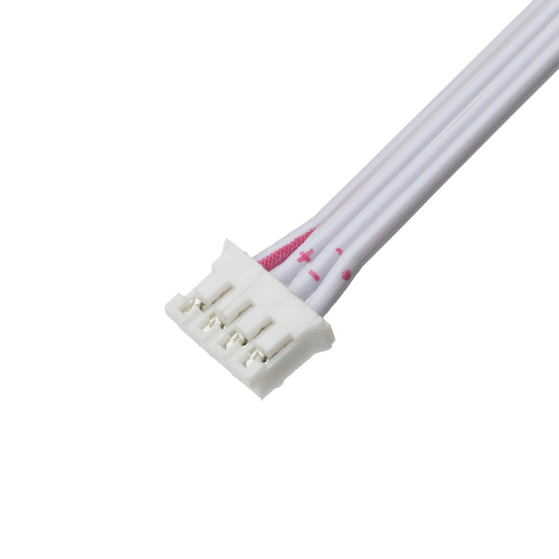 4 pin male to female flat flexible ribbon cable LHE connector for electronic engineering audio projects