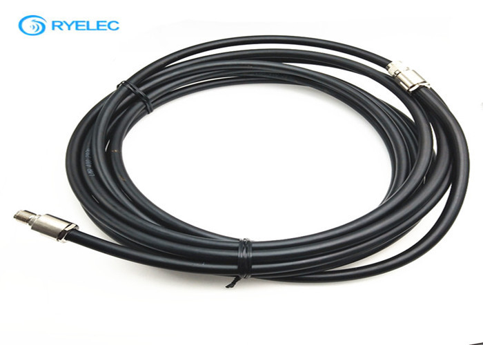 Nickel Plated Coaxial RF Cable Assemblies TNC Male To TNC Female Connector