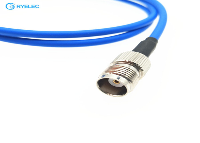 Coaxial Low Loss SMA To BNC Cable  , Semi Flexible Custom Cable Assemblies
