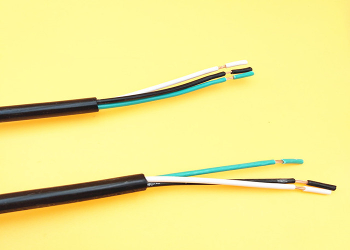 Right Angle Power Mechanical Cable Assemblies , 3*18awg Cable Harness Assembly