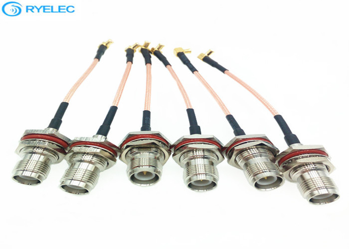 RP - TNC Waterpoof RF Cable Assemblies Female Front Bulkhead Available supplier