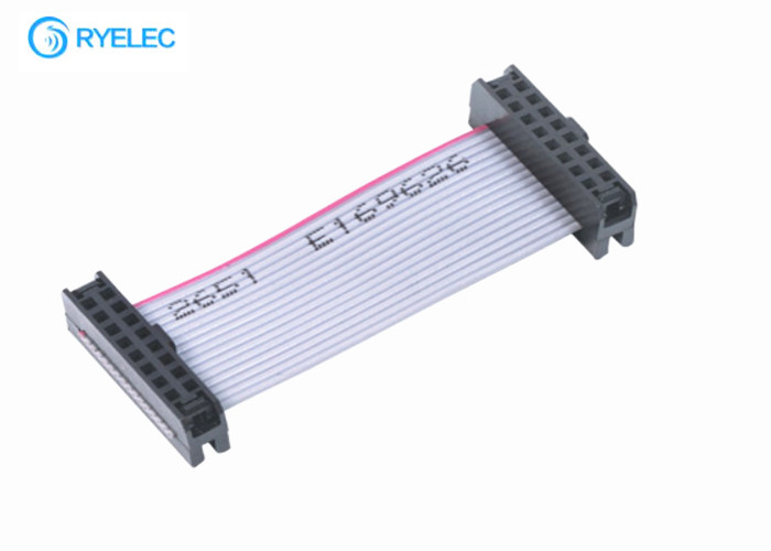 16 Pin Flat Ribbon Cable Assembly 2.0mm Pitch / Double Row IDC 2.0 Connector supplier