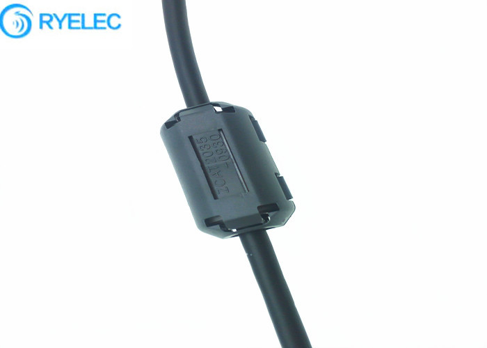 Ferrite LVDS Extension Cable , Tinned Copper Connector Custom LVDS Cable