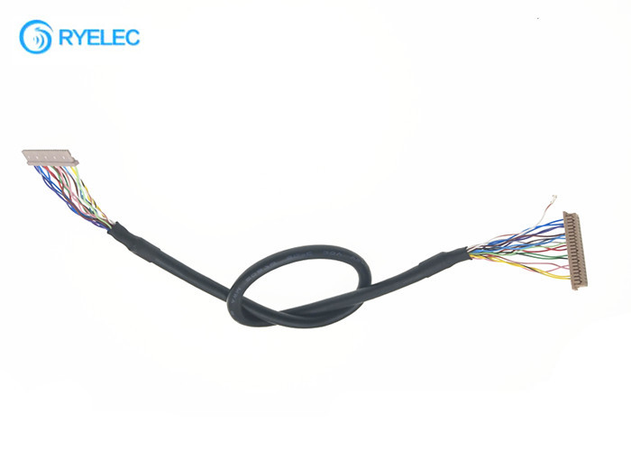 Crimping / Pressing Type LVDS Cable Assembly With DF13 / DF14 Connector
