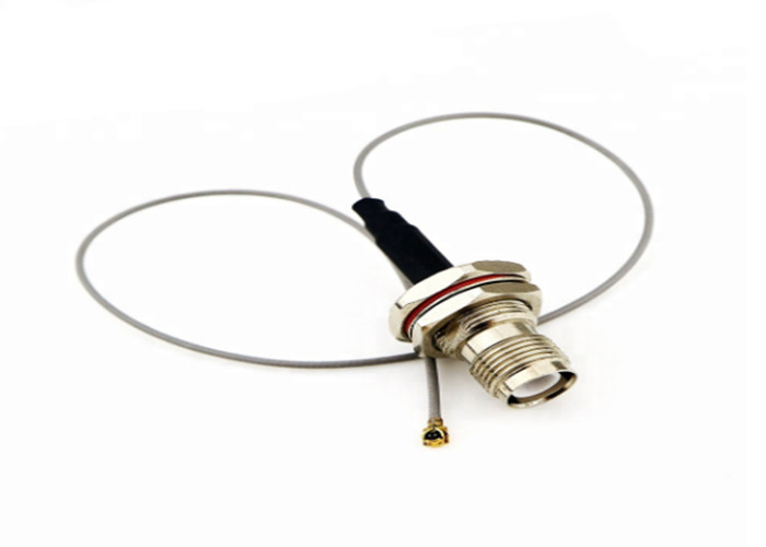 1.13mm Coaxial RF Cable Assemblies For RF Device TNC Male MHF Connector Founded
