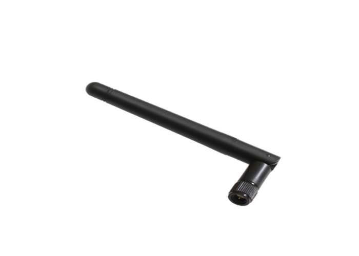 Black 2.5dbi Flexible 433 MHZ Antenna With SMA Male Connector Rubber Housing