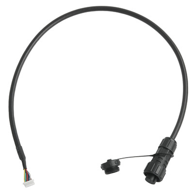 UL2464 24AWGX5C Waterproof Wire M16 Female To Pitch SH1.0 9P Circular Connector Cable