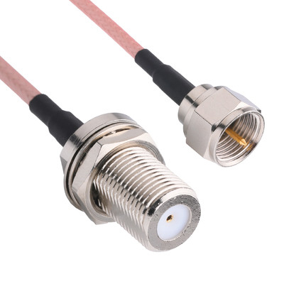 RG-179 Rf Coaxial Cable 75 OHMS TE 5415226-1 To Amphenol Connex 222114-10 ROHS