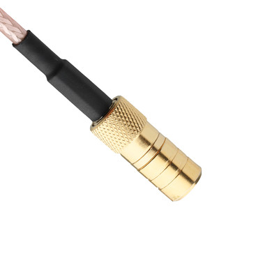 Brass Brown Shield RG179 Cable Connector RF SMB-(50ohm) To SMB-75(750hm) Connector
