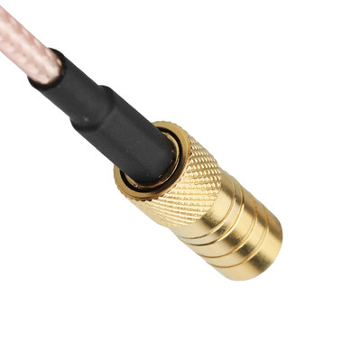 Brass Brown Shield RG179 Cable Connector RF SMB-(50ohm) To SMB-75(750hm) Connector