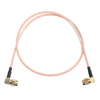 ROHS RF Coaxial Connectors RG316 Cable RA SMA Plug Right Angle Plug Cable Connector