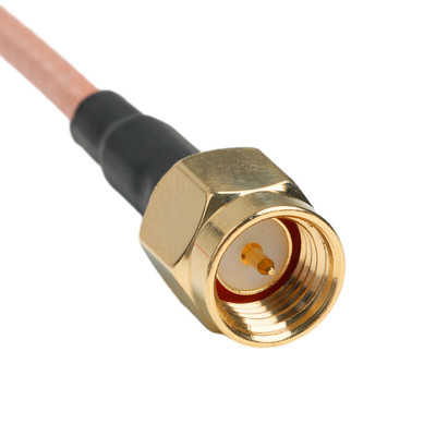 Gold Contact RG316 Coaxial Cable SMA Male Straight Plug To SMA Female Bulkhead Jack