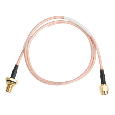Gold Contact RG316 Coaxial Cable SMA Male Straight Plug To SMA Female Bulkhead Jack